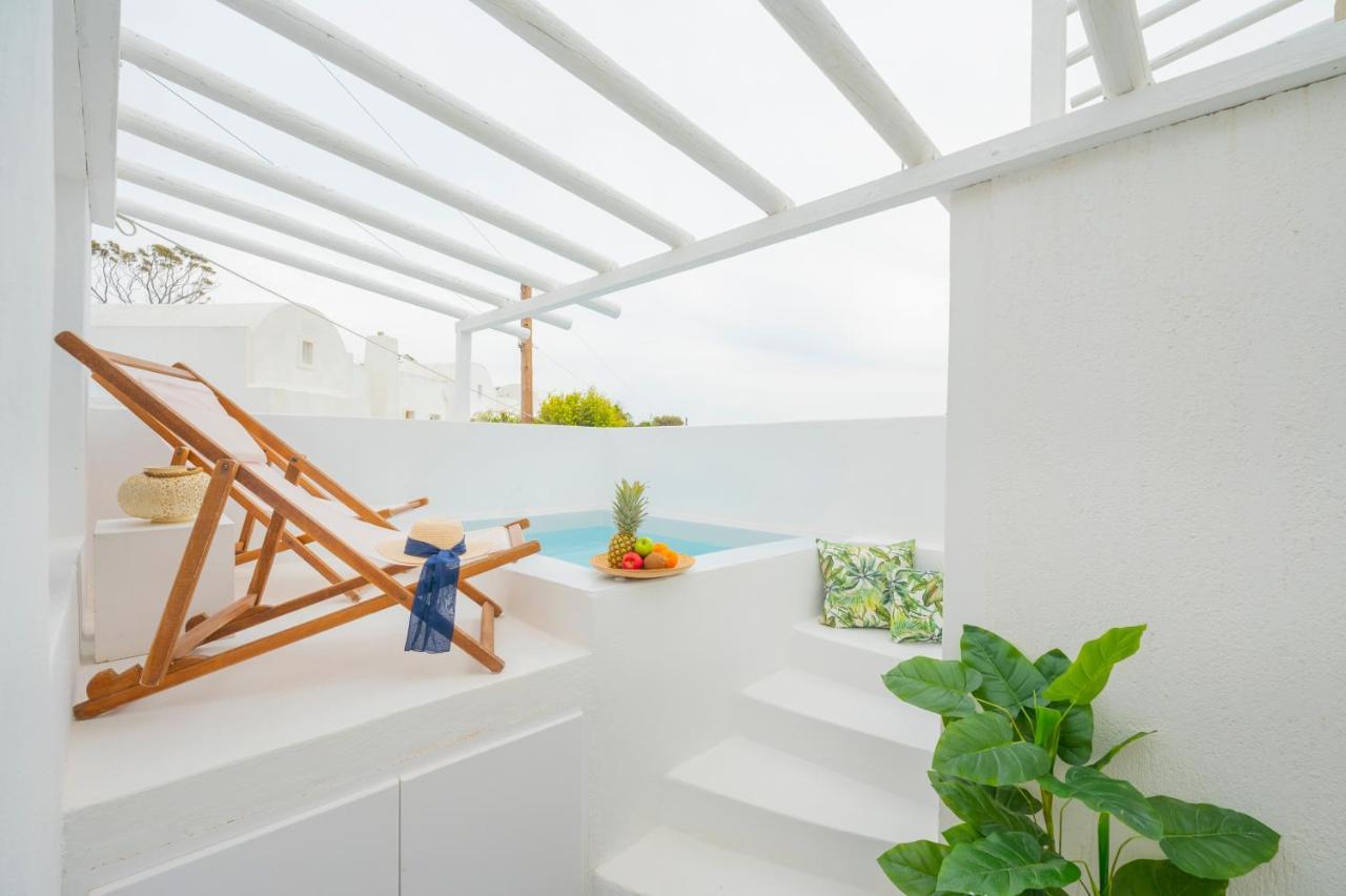 Loukas & Emma Eco Houses Perissa  Exteriör bild